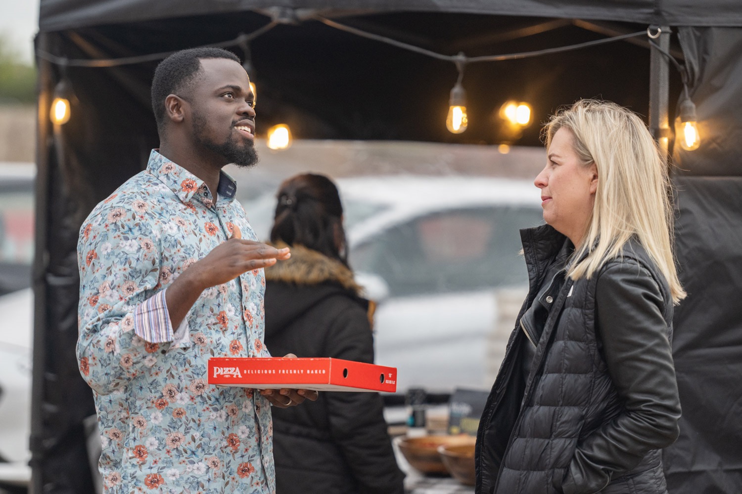 Pizza and mocktails as first residents move in at Ladden Garden Village