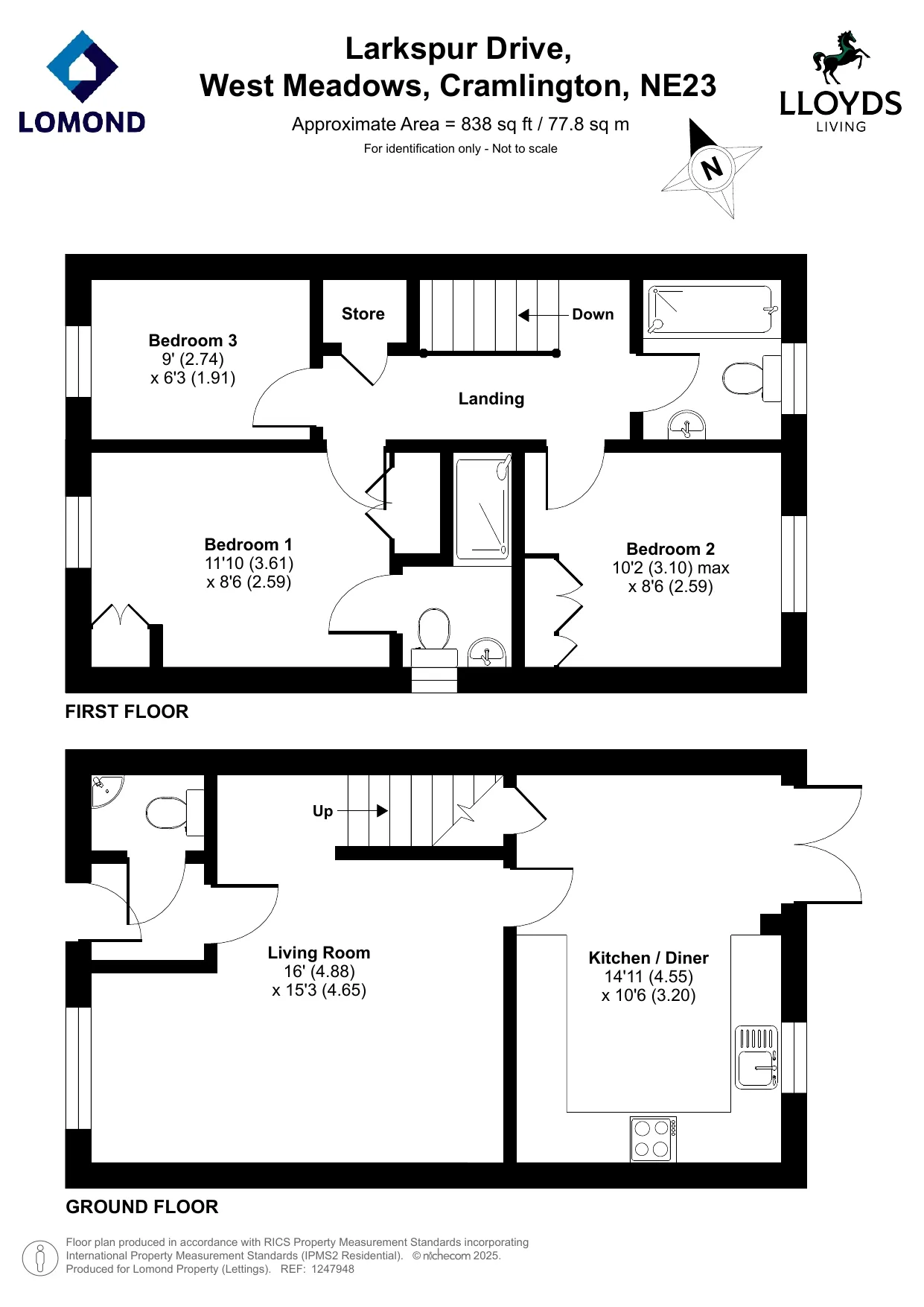 Cramlington floorplans