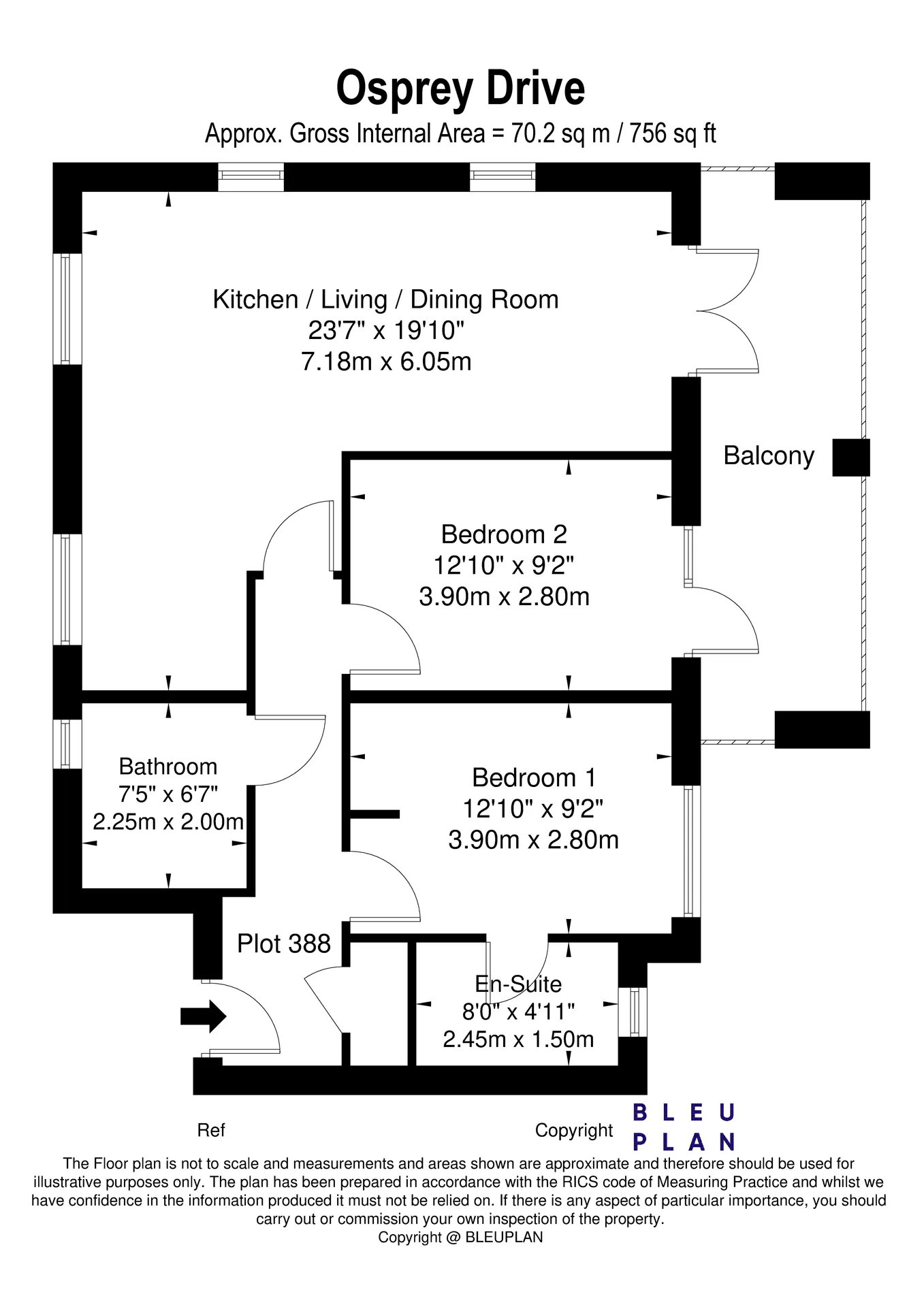 Trumpington Meadows floorplan 3